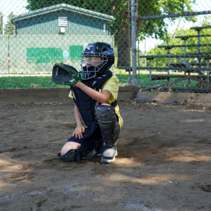 baseball catcher baseball catcher for Boys & Girls Clubs of Whatcom County