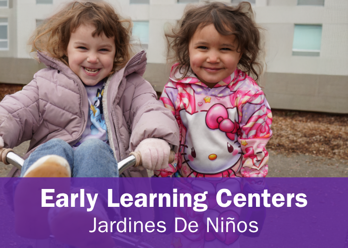 Early Learning Centers Button for Early Learning Centers | Great Futures Early Learning Centers